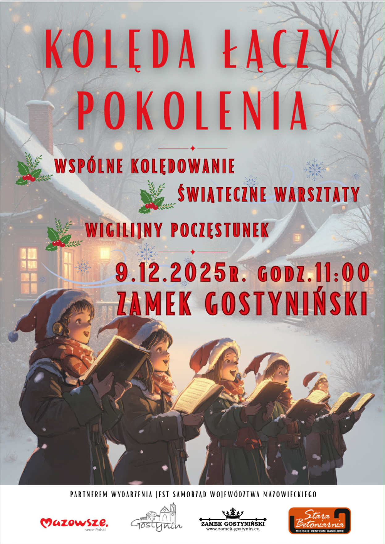 Zapraszamy na wyjątkowe wydarzenie – „Kolęda łączy pokolenia”!